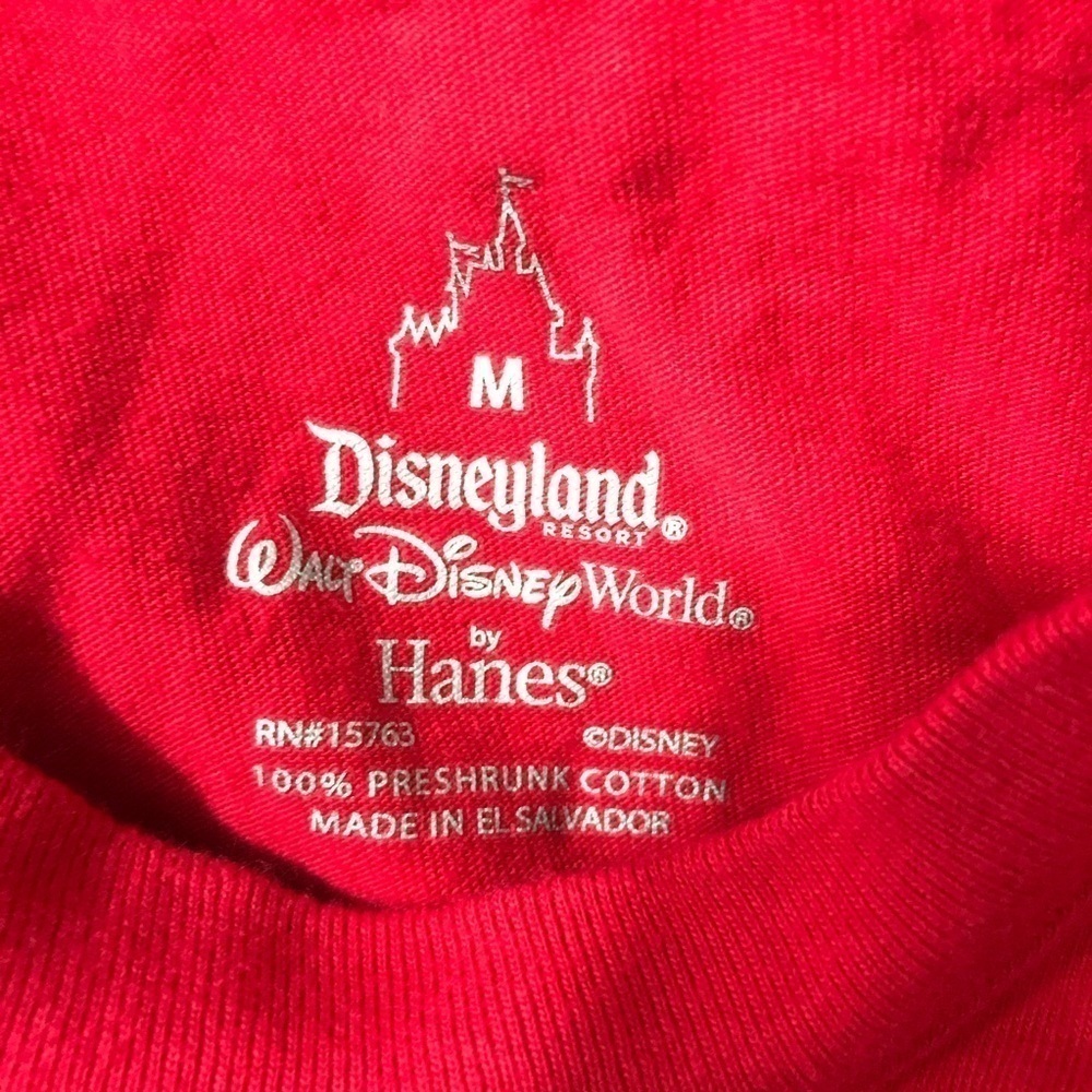 Disneyland Shirt Walt Disney Unisex Minnie Mouse Short Sleeve Top Souvenir - Picture 7 of 7